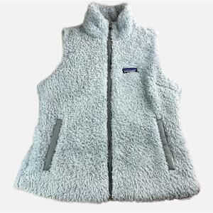 Patagonia Furry Synchilla Vest - LIGHT GRAY